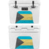 Bahamas Flag Distressed YETI Tundra 35 Hard Cooler Skin