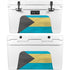 Bahamas Flag Distressed YETI Tundra 45 Hard Cooler Skin