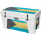 Bahamas Flag Distressed YETI Tundra 75 Hard Cooler Skin