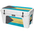 Bahamas Flag Distressed YETI Tundra 75 Hard Cooler Skin