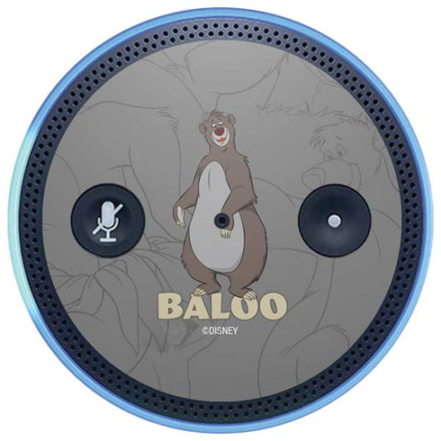 Disney Jungle Book Baloo Portrait Amazon Echo Skin