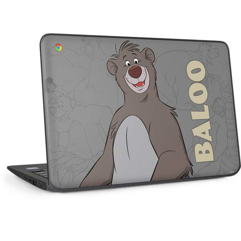 Disney Jungle Book Baloo Portrait HP Chromebook Skin