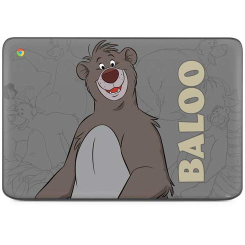 Disney Jungle Book Baloo Portrait HP Chromebook Skin