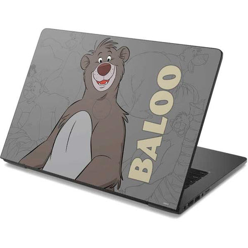 Disney Jungle Book Baloo Portrait Dell Chromebook Skin