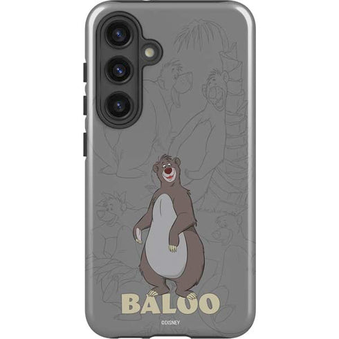 Disney Jungle Book Baloo Portrait Galaxy S24 Plus Impact Case
