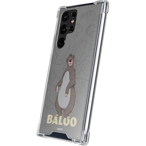 Disney Jungle Book Baloo Portrait Galaxy S24 Ultra Clear Case