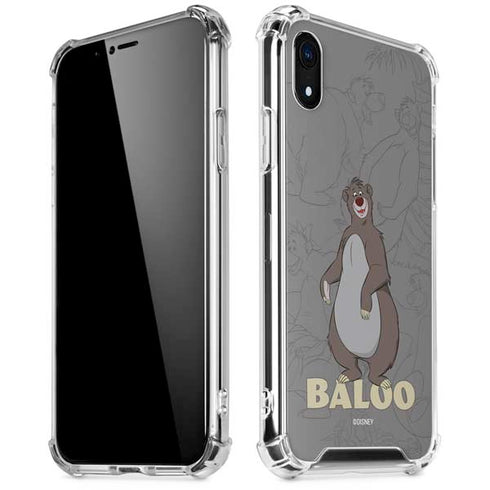 Disney Jungle Book Baloo Portrait iPhone XR Clear Case