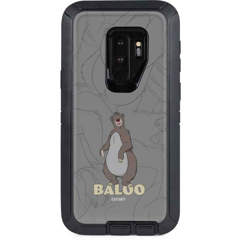 Disney Jungle Book Baloo Portrait Otterbox Defender Galaxy Skin