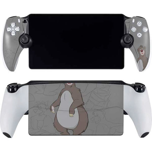 Disney Jungle Book Baloo Portrait PlayStation Portal Remote Player Skin
