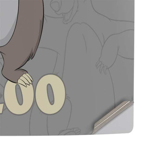 Disney Jungle Book Baloo Portrait PS5 Slim Disk Console Skin