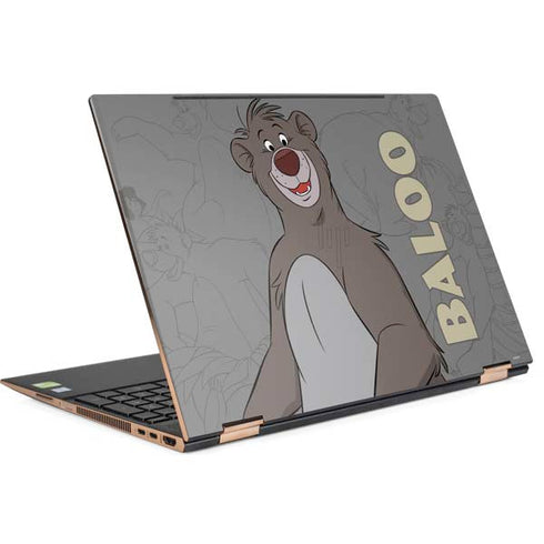 Disney Jungle Book Baloo Portrait HP Spectre Skin