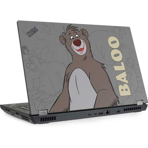 Disney Jungle Book Baloo Portrait Lenovo ThinkPad Skin