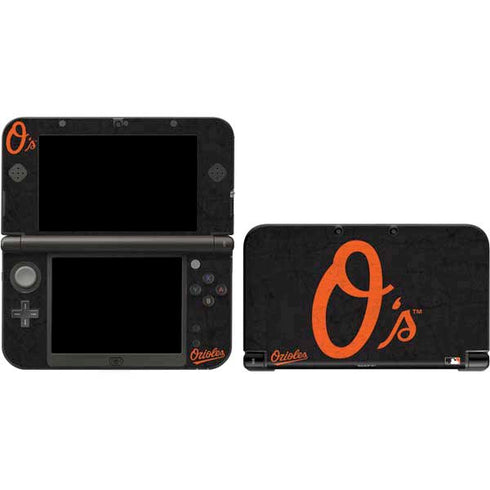 MLB Baltimore Orioles - Solid Distressed 3DS XL 2015 Skin
