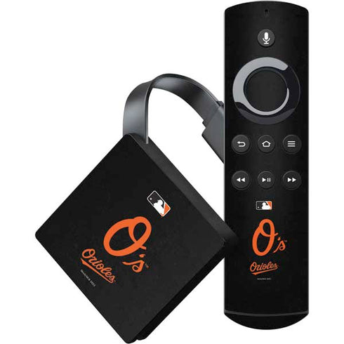 MLB Baltimore Orioles - Solid Distressed Amazon Fire TV Skin