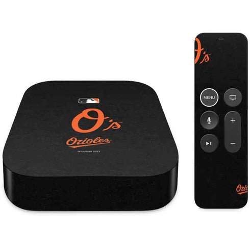 MLB Baltimore Orioles - Solid Distressed Apple TV Skin