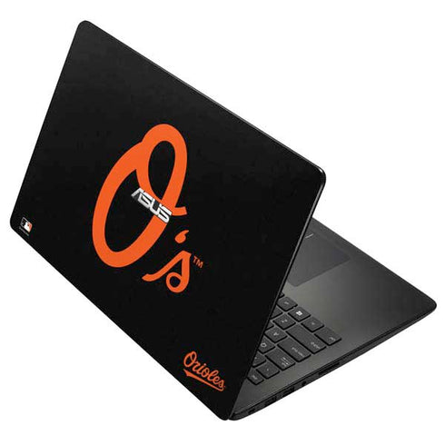 MLB Baltimore Orioles - Solid Distressed Asus X502CA 15.6 Skin