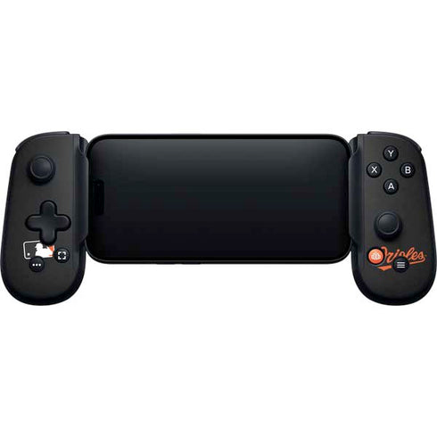 MLB Baltimore Orioles - Solid Distressed Backbone One for iPhone Game Controller Skin