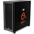 MLB Baltimore Orioles - Solid Distressed Corsair 4000D Tempered Glass Mid-Tower ATX Case Skin