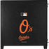 MLB Baltimore Orioles - Solid Distressed Corsair 4000D Tempered Glass Mid-Tower ATX Case Skin