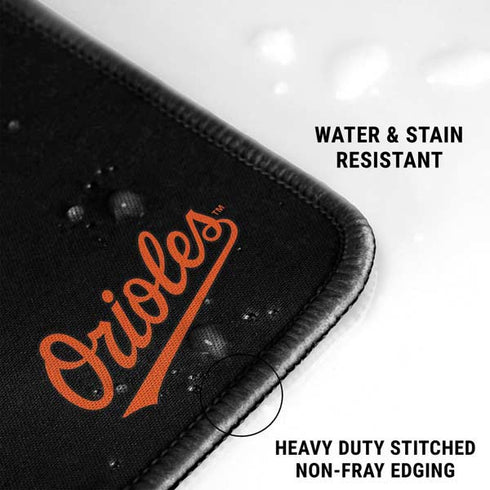 MLB Baltimore Orioles - Solid Distressed Gaming Mouse Pad