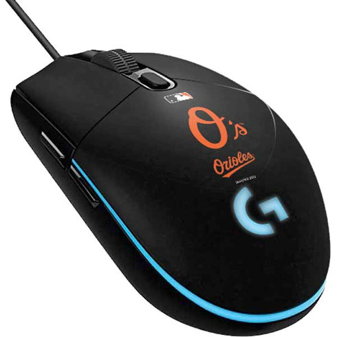 MLB Baltimore Orioles - Solid Distressed G203 Prodigy RGB Wired Gaming Mouse Skin