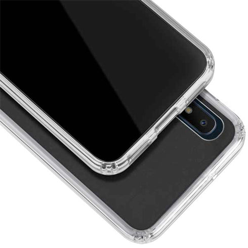 MLB Baltimore Orioles - Solid Distressed Galaxy A10e Clear Case