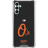 MLB Baltimore Orioles - Solid Distressed Galaxy A13 5G Clear Case