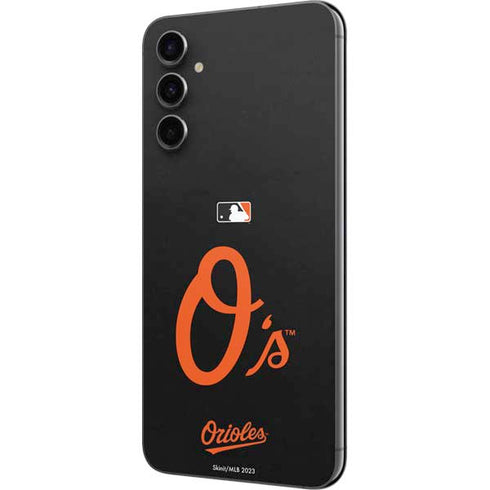 MLB Baltimore Orioles - Solid Distressed Galaxy A14 5G Skin