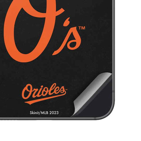 MLB Baltimore Orioles - Solid Distressed Galaxy A14 5G Skin
