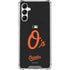 MLB Baltimore Orioles - Solid Distressed Galaxy A15 5G Clear Case