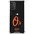 MLB Baltimore Orioles - Solid Distressed Galaxy A32 5G Clear Case