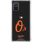 MLB Baltimore Orioles - Solid Distressed Galaxy A51 5G Clear Case