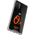 MLB Baltimore Orioles - Solid Distressed Galaxy A51 5G Clear Case