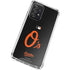 MLB Baltimore Orioles - Solid Distressed Galaxy A72 5G Clear Case