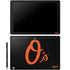 MLB Baltimore Orioles - Solid Distressed Galaxy Book 12in Skin