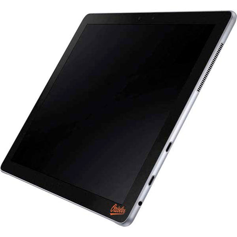 MLB Baltimore Orioles - Solid Distressed Galaxy Book 12in Skin