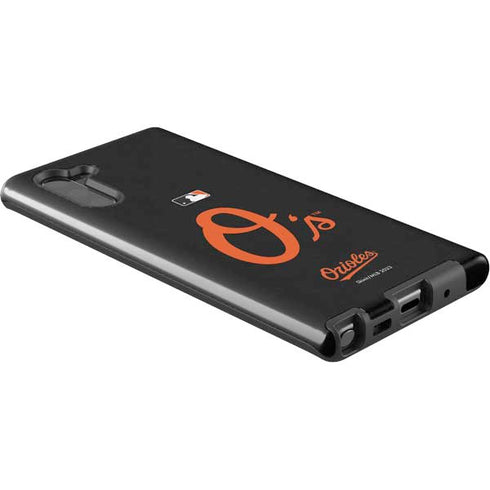 MLB Baltimore Orioles - Solid Distressed Galaxy Note 10 Pro Case