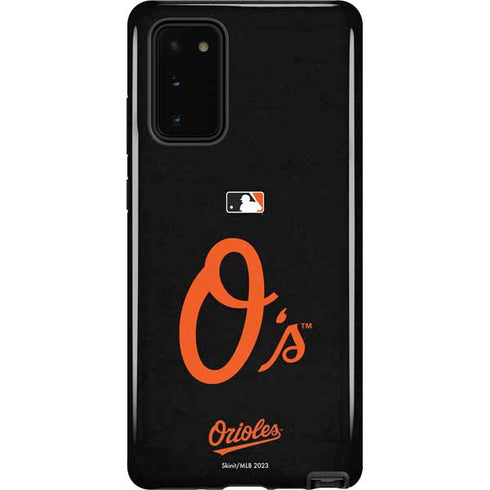 MLB Baltimore Orioles - Solid Distressed Galaxy Note20 5G Pro Case