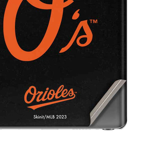 MLB Baltimore Orioles - Solid Distressed Galaxy Note20 5G Skin