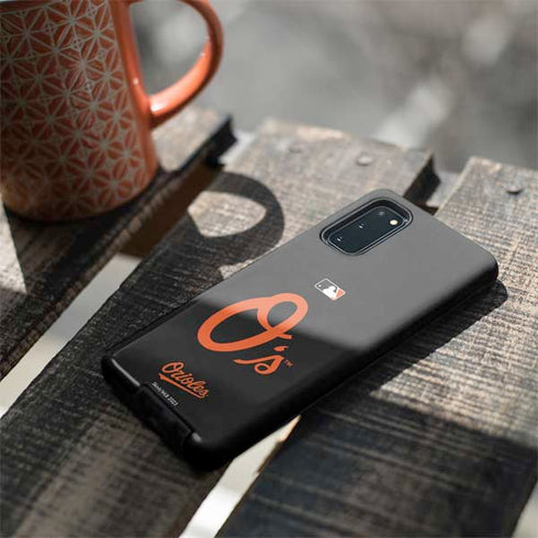 MLB Baltimore Orioles - Solid Distressed Galaxy S20 Pro Case