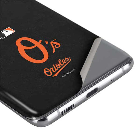 MLB Baltimore Orioles - Solid Distressed Galaxy S20 Ultra 5G Skin