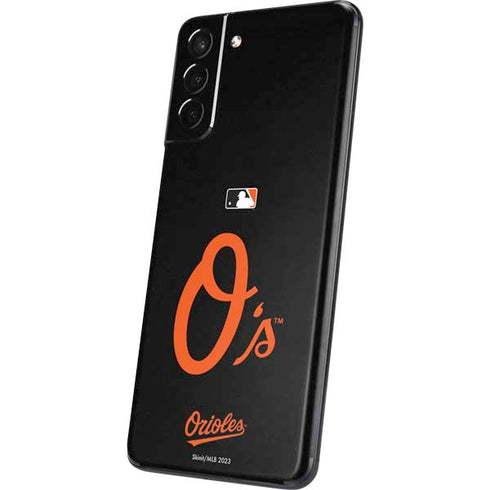 MLB Baltimore Orioles - Solid Distressed Galaxy S21 5G Skin
