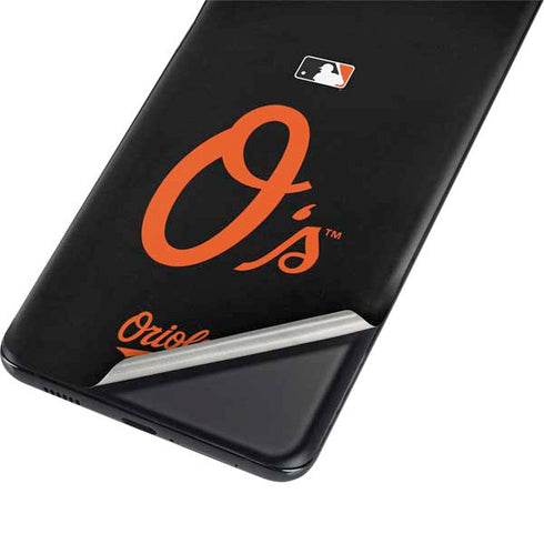 MLB Baltimore Orioles - Solid Distressed Galaxy S21 Plus 5G Skin