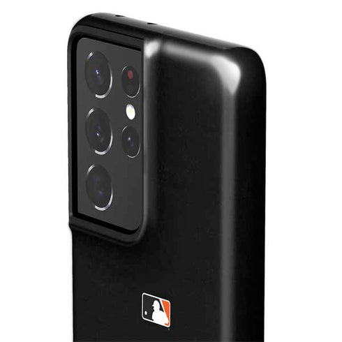 MLB Baltimore Orioles - Solid Distressed Galaxy S21 Ultra 5G Pro Case