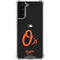 MLB Baltimore Orioles - Solid Distressed Galaxy S22 Plus Clear Case