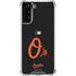MLB Baltimore Orioles - Solid Distressed Galaxy S22 Plus Clear Case
