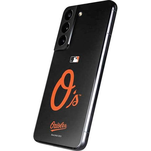MLB Baltimore Orioles - Solid Distressed Galaxy S22 Skin
