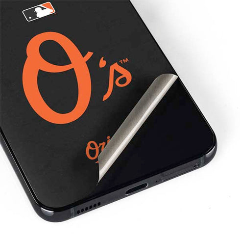 MLB Baltimore Orioles - Solid Distressed Galaxy S22 Skin