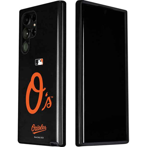 MLB Baltimore Orioles - Solid Distressed Galaxy S22 Ultra Pro Case