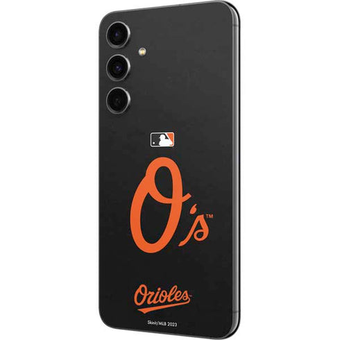 MLB Baltimore Orioles - Solid Distressed Galaxy S23 FE Skin